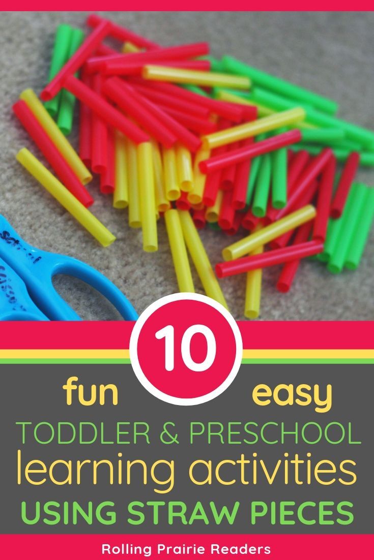 21 Straw Activities for Learning and Fun